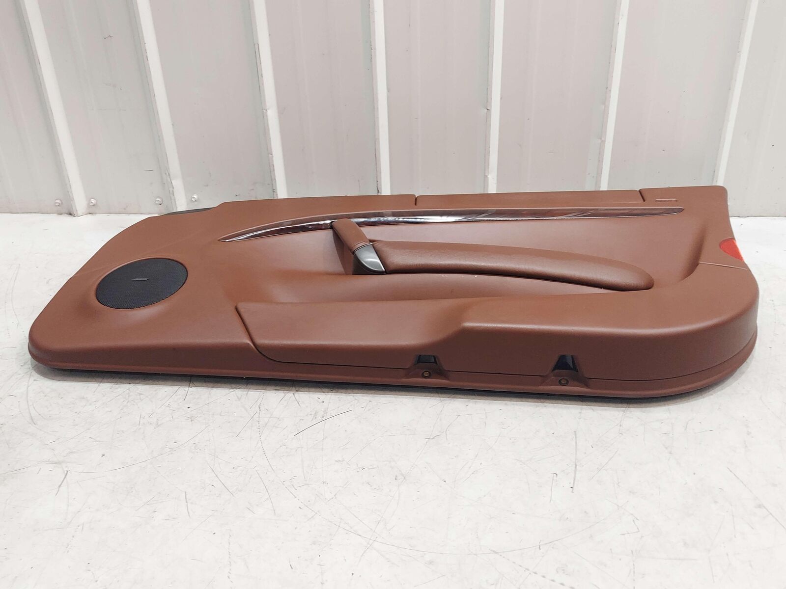 2010 Maserati GranTurismo S M145 Coupe FRONT RIGHT DOOR TRIM PANEL BROWN LEATHER