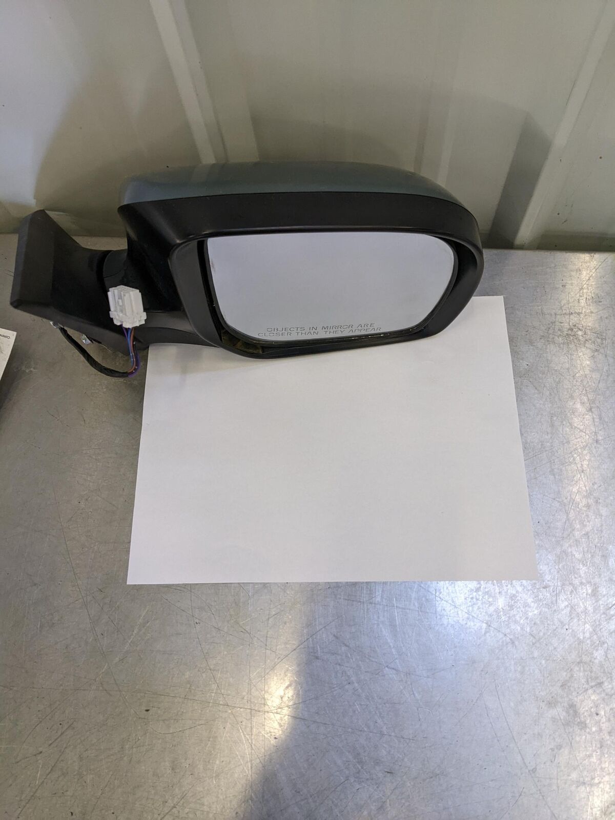 💥11-13 SUBARU FORESTER RH Right Door Mirror Green Heated E4023342💥