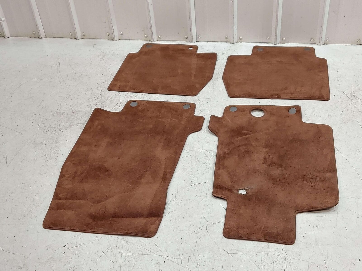 2010 Maserati GranTurismo S M145 Coupe BROWN FLOOR MAT SET