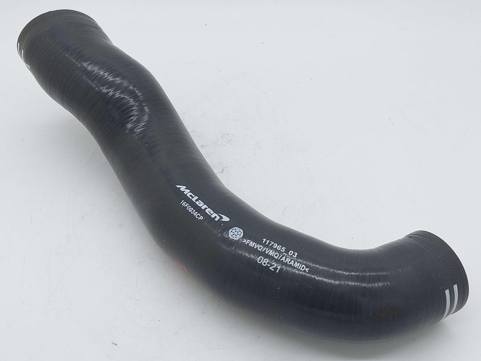 2023 McLaren Artura Hose LH Left Intercooler Hose 16F0034CP