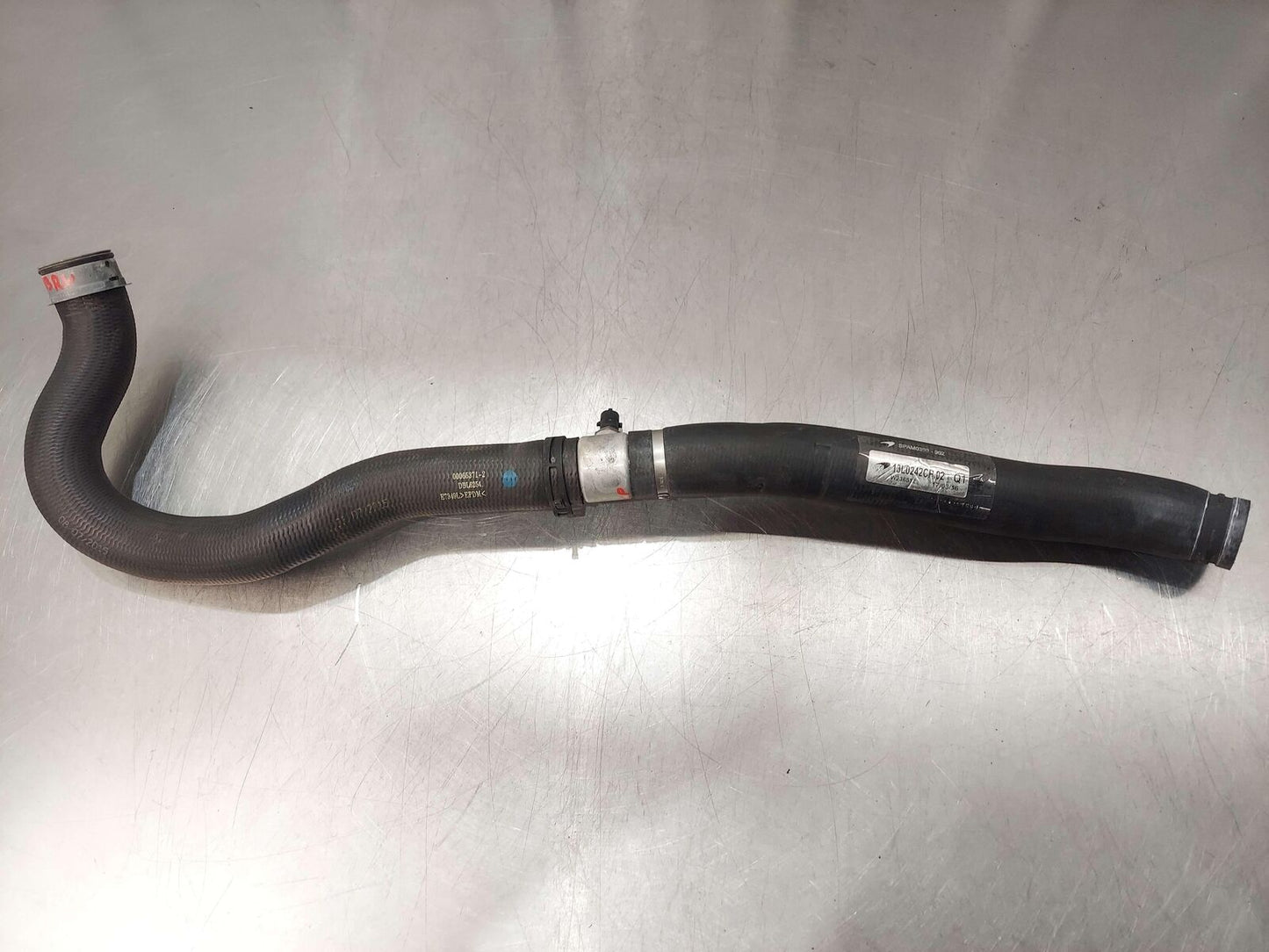 2016 MCLAREN 540C RIGHT UPPER RADIATOR WATER COOLANT HOSE PIPE TUBE 13L0242CP