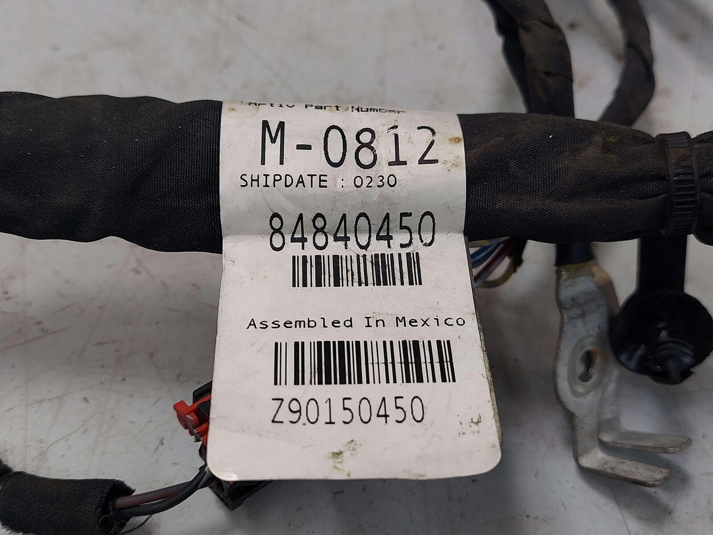 2020 CADILLAC CT4 FRONT BODY WIRE HARNESS BODY HARNESS SECTION 84840450