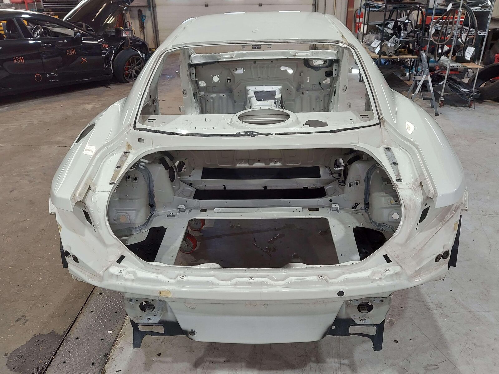 2010 MASERATI GRAN TURISMO GT S FRONT FRAME ASSEMBLY WHITE *LEFT FRONT DAMAGE*