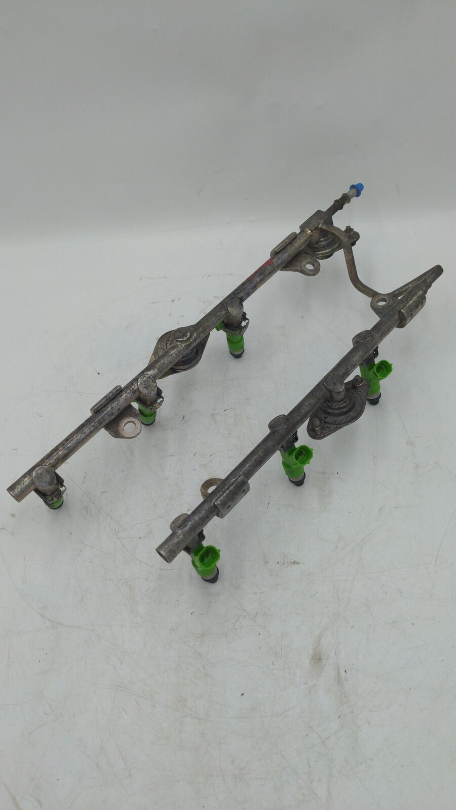 11 NISSAN MURANO 3.5L FUEL INJECTION RAIL W/ INJECTORS VQ35DE