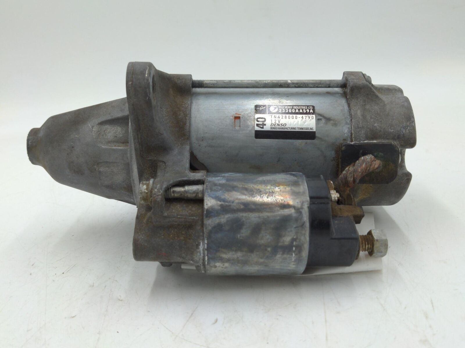 08-15 SUBARU LEGACY Starter Motor 23300aa59a 20K KM'S 2.5L 4 Cyl CVT