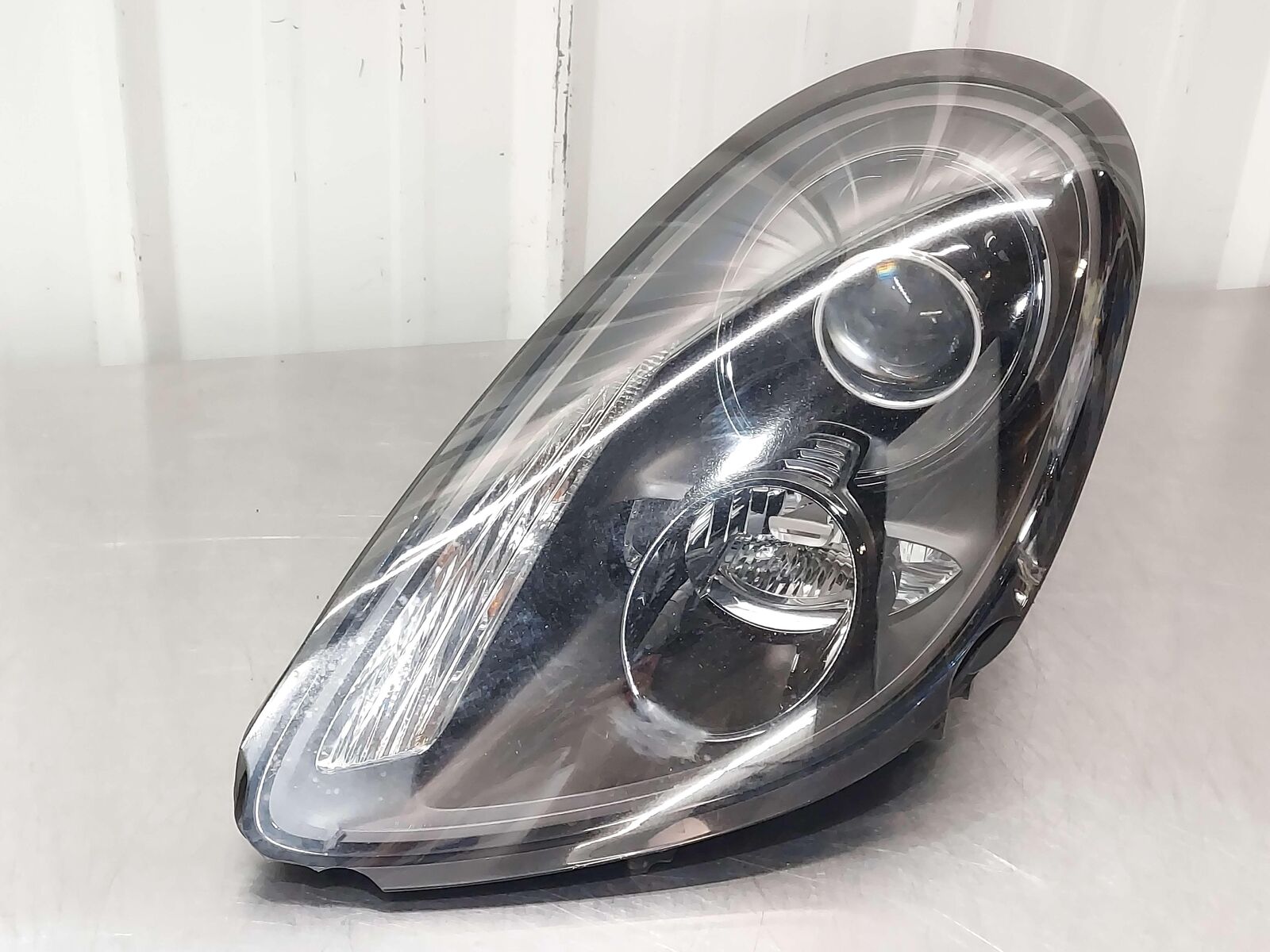 16 PORSCHE CAYMAN GT4 981 LEFT HEADLIGHT HEADLAMP 98163112580