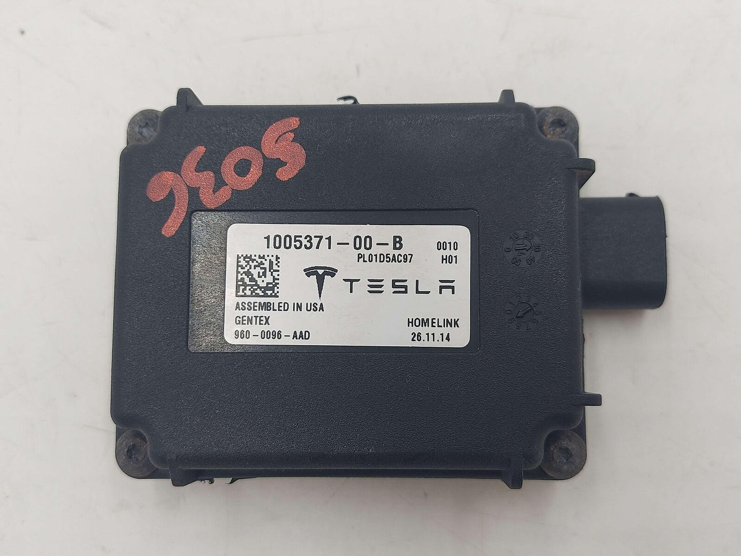 2014 Tesla S Homelink Door Lock Control Module 1005371