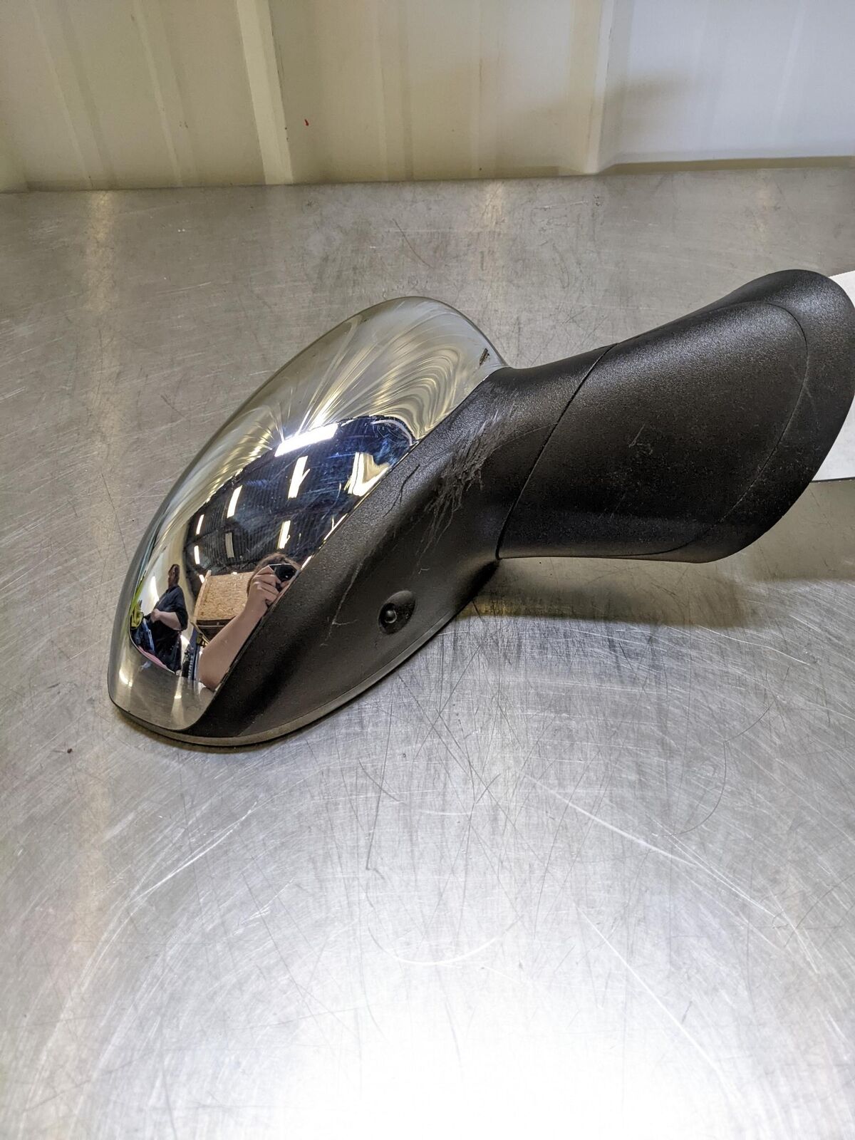 💥12-17 FIAT 500 RH Right Door Mirror CHROME Blind Spot Glass💥