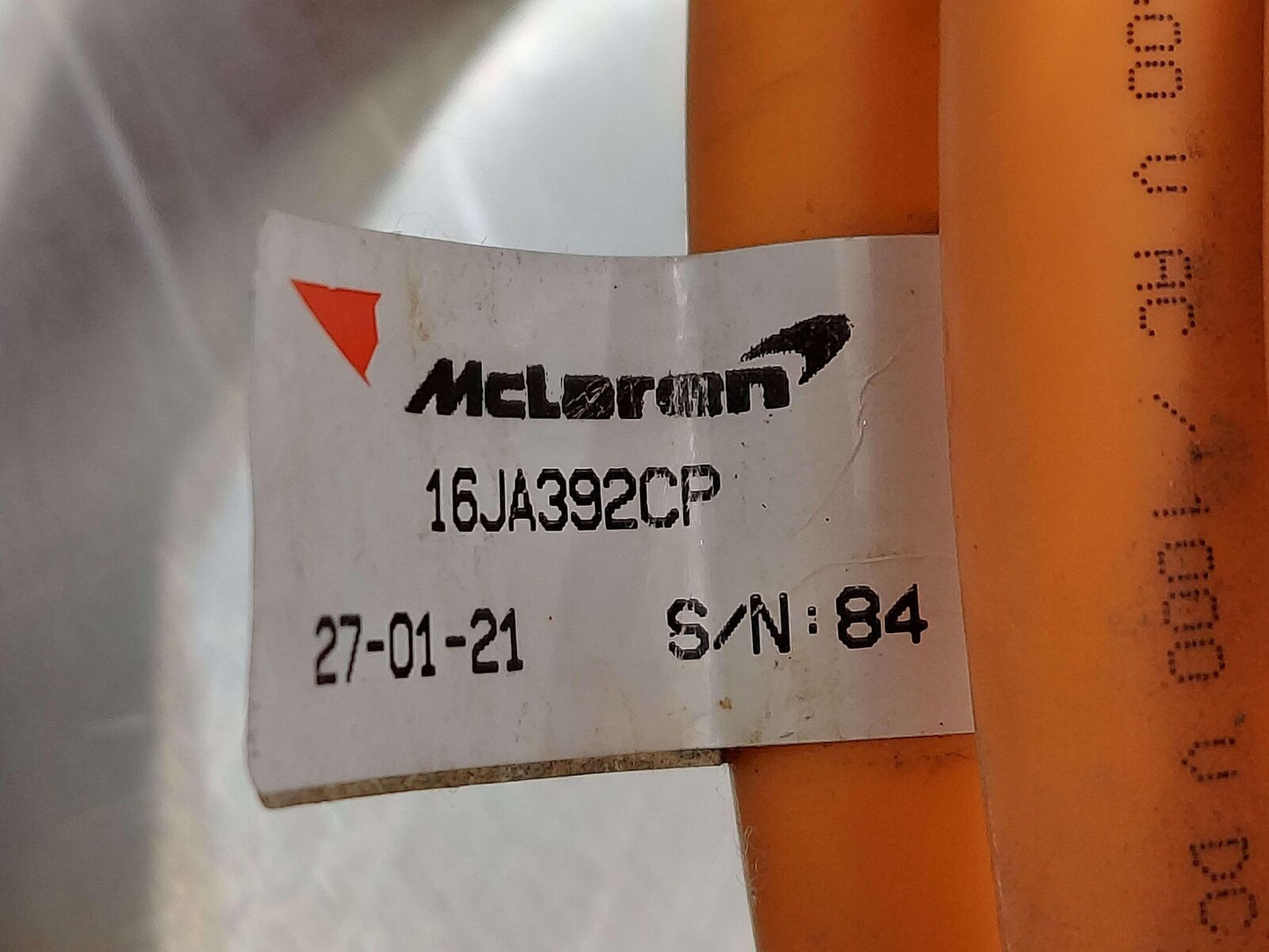 2023 McLaren Artura Hybrid Wire Cables 16JA392CP