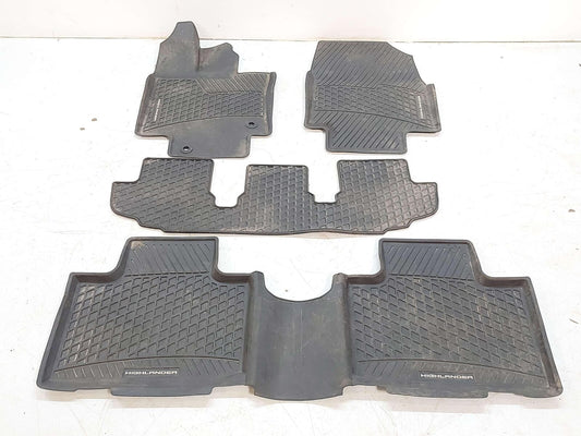 2020 Toyota Highlander Set Of Factory Rubber Matts PK210-48L15