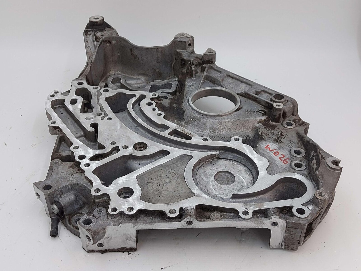 13-16 MERCEDES GL63 AMG X166 ENGINE MOTOR TIMING COVER MAIN 5.5L 157.982