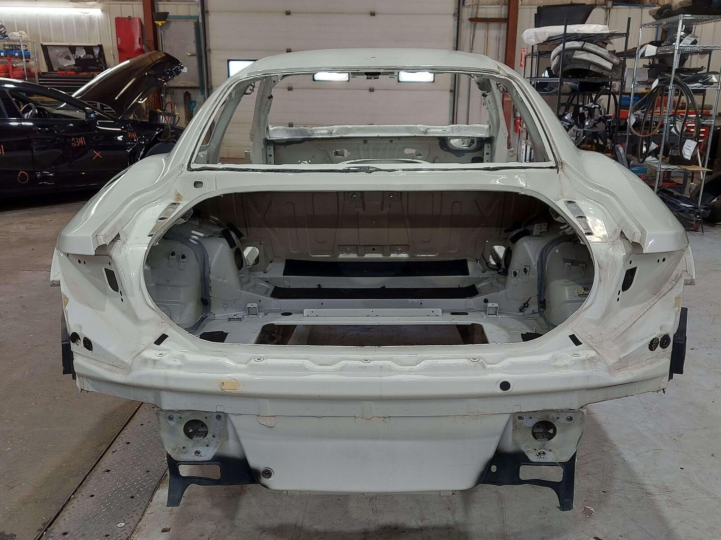 2010 MASERATI GRAN TURISMO GT S FRONT FRAME ASSEMBLY WHITE *LEFT FRONT DAMAGE*