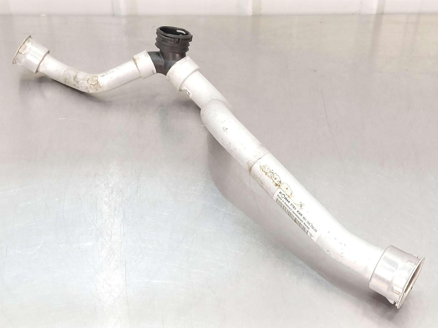 2016 PORSCHE CAYMAN GT4 981 FRONT COOLANT WATER HOSE PIPE 99110675203