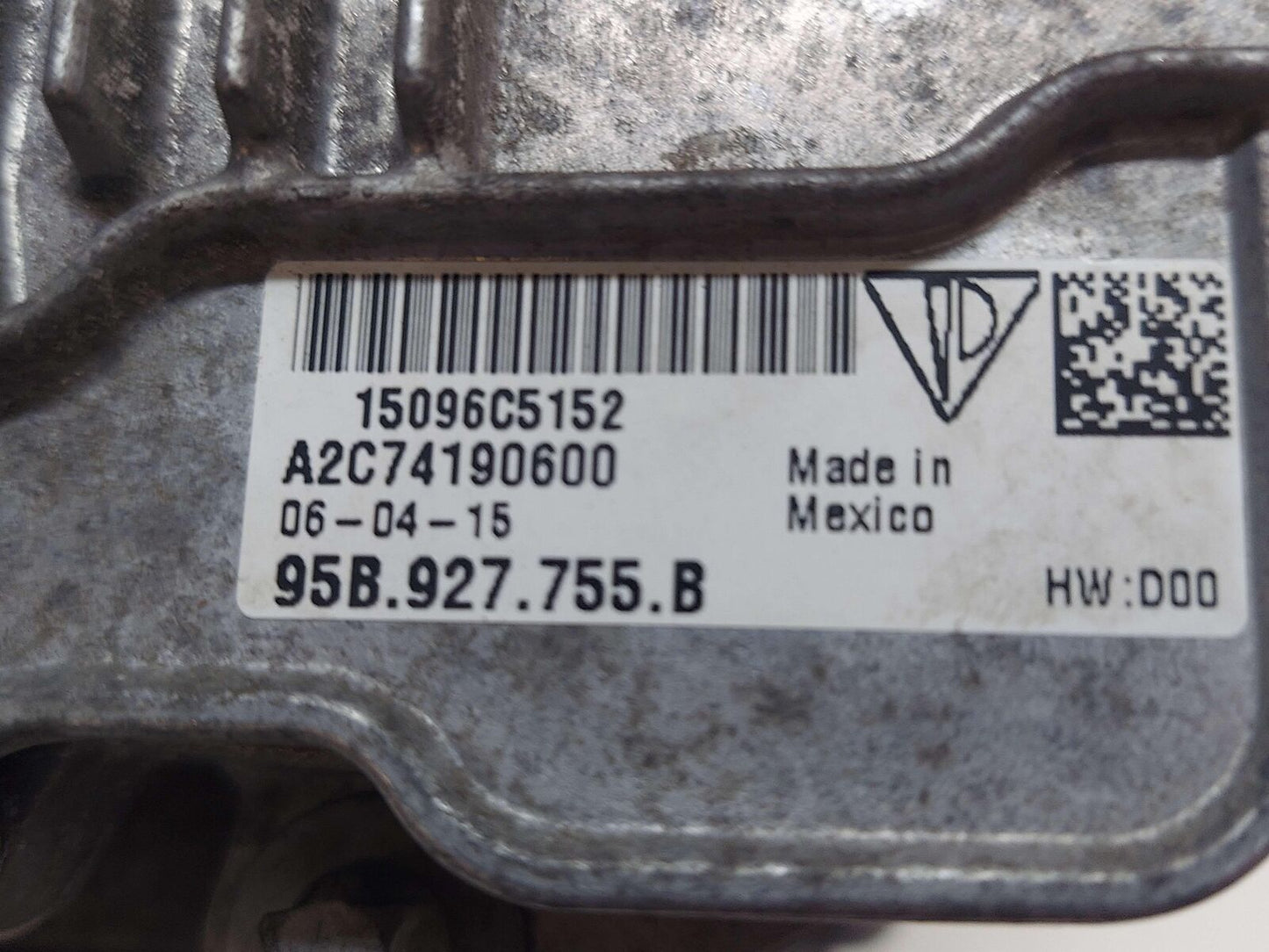 15-18 PORSCHE MACAN 95B S TRANSFER CASE 95B927755B 95B341010