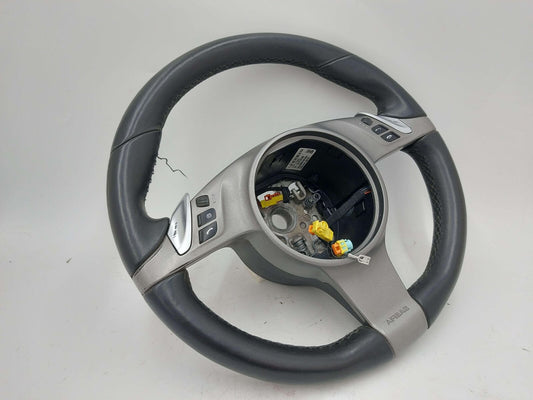 05-12 Porsche 911 Steering Wheel 997 Black Leather(844) 997347803 *Notes*