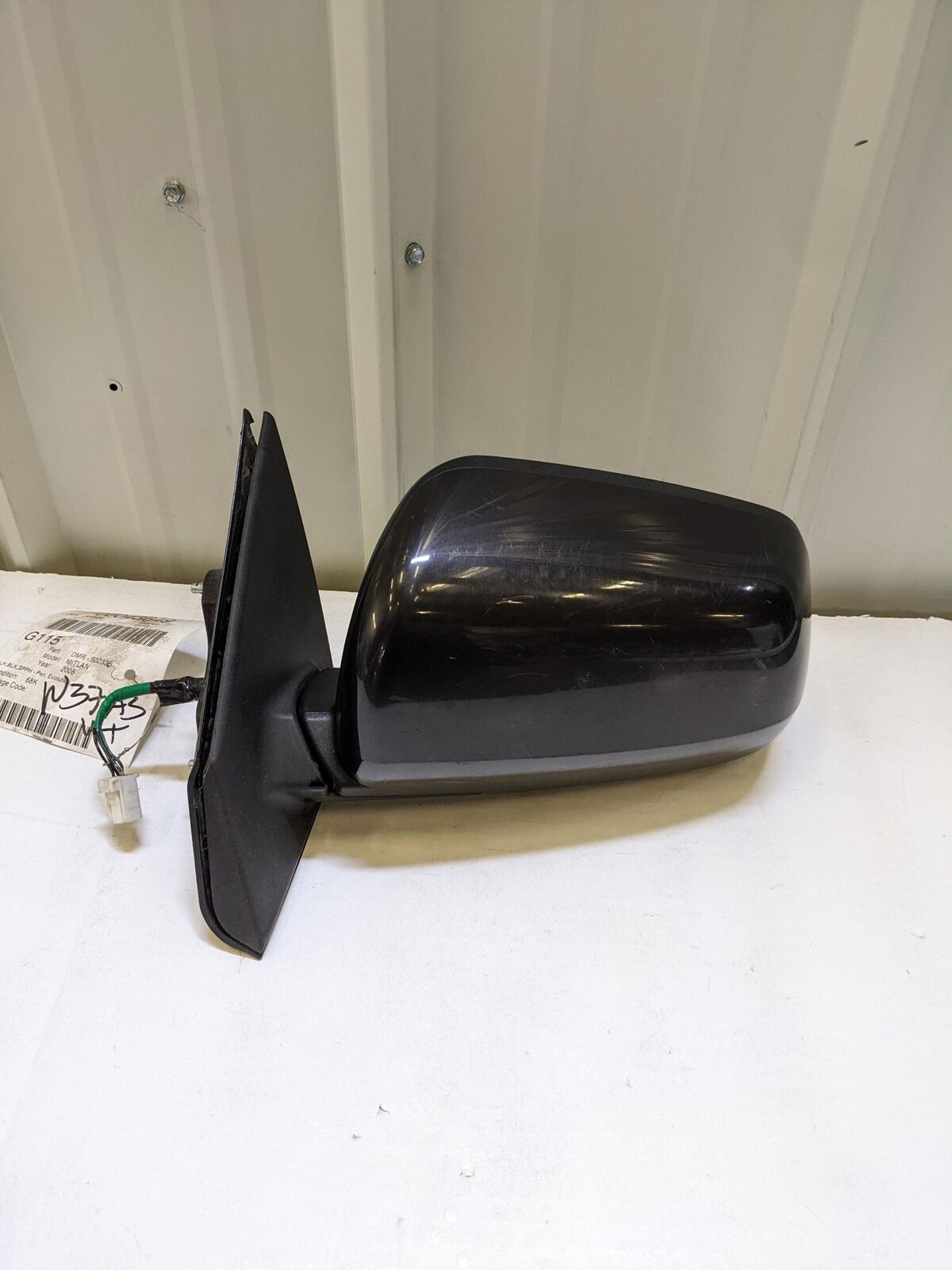 08-14 MITSUBISHI LANCER LH Left Door Mirror Black Heated