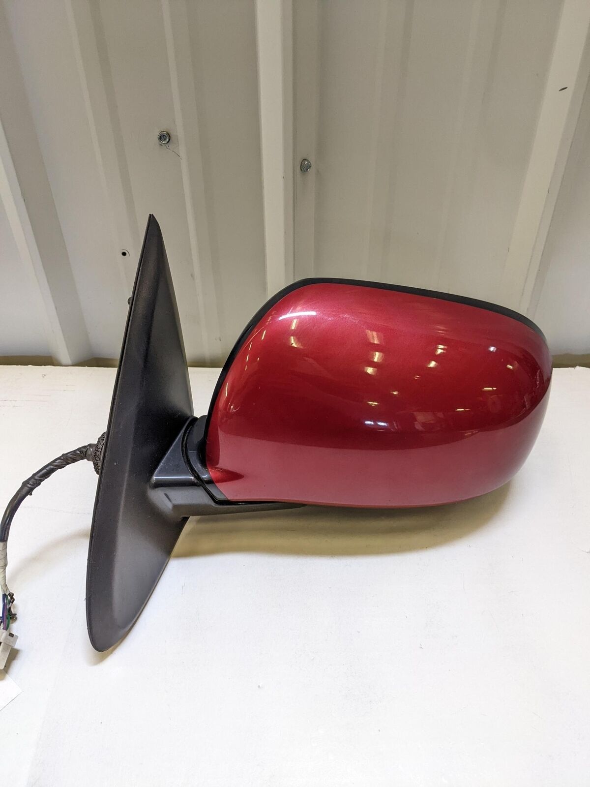 💥16 MITSUBISHI OUTLANDER LH Left Door Mirror *scuffs* Red E11026919💥