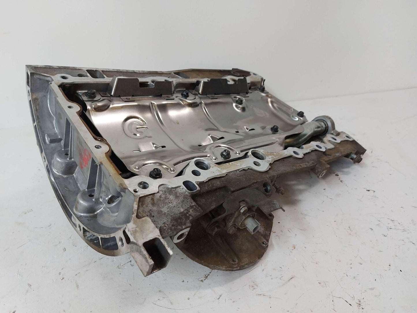 08-14 LEXUS IS-F 5.0L UPPER ENGINE MOTOR OIL PAN 1211138090