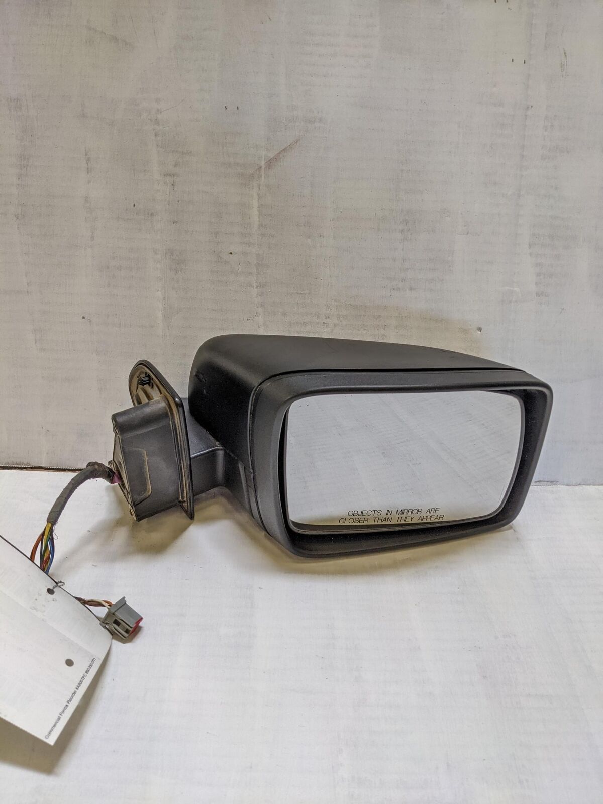 06 07 RANGE ROVER SPORT RH Right Door Mirror Black Textured Puddle Lamps memory