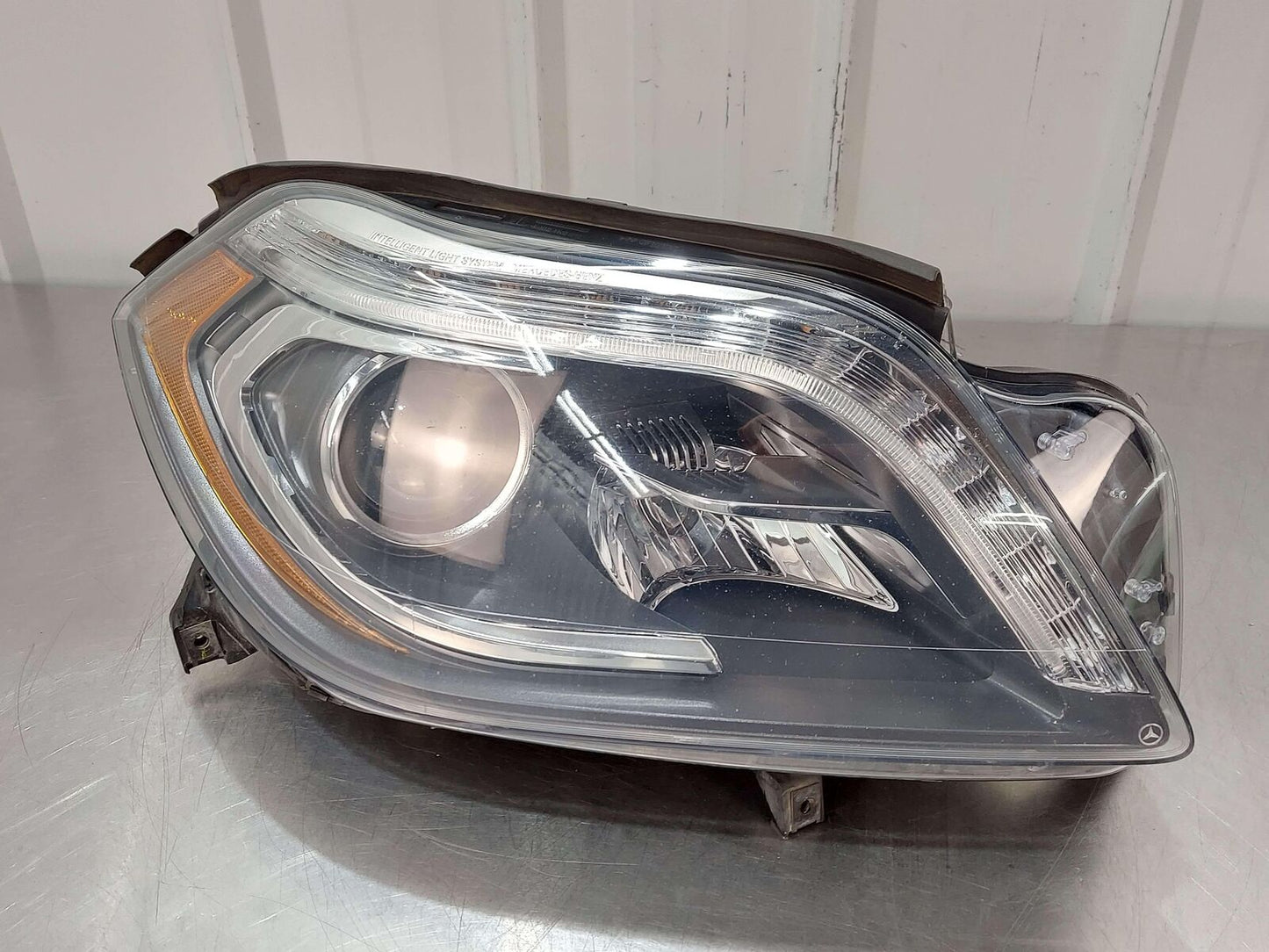 13-15 MERCEDES GL350 X166 FRONT RIGHT XENON HID HEADLIGHT HEADLAMP NIGHT VISION