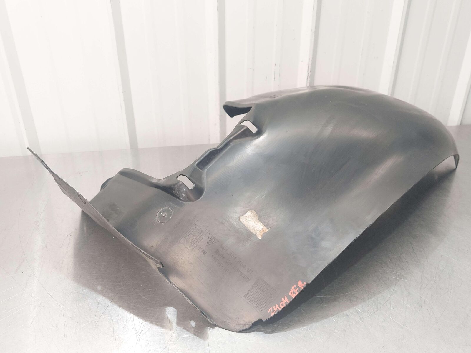 12-19 PORSCHE 911 991 GT3 FRONT RIGHT WHEEL FENDER LINER REARWARD 99150450401