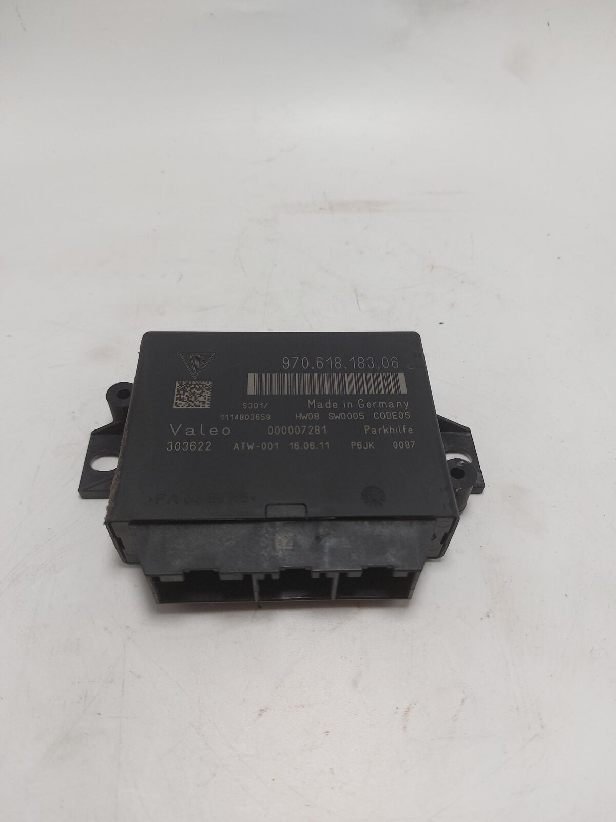 11 12 PORSCHE PANAMERA 97061818306 Park Assist Control Module