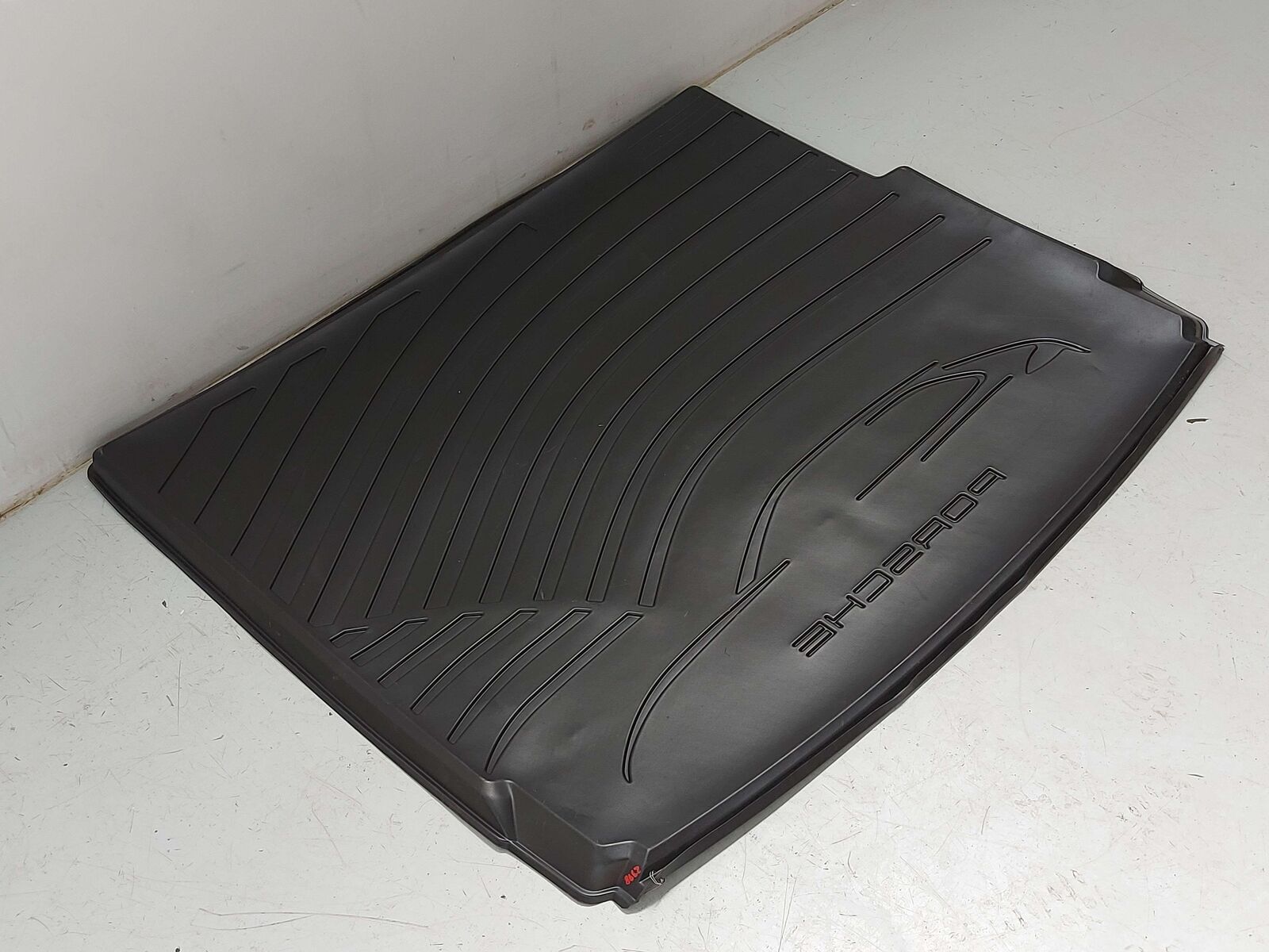 2018 PORSCHE CAYENNE 958 S E-HYBRID PORSCHE REAR FLOOR MAT PLASTIC CARGO MAT