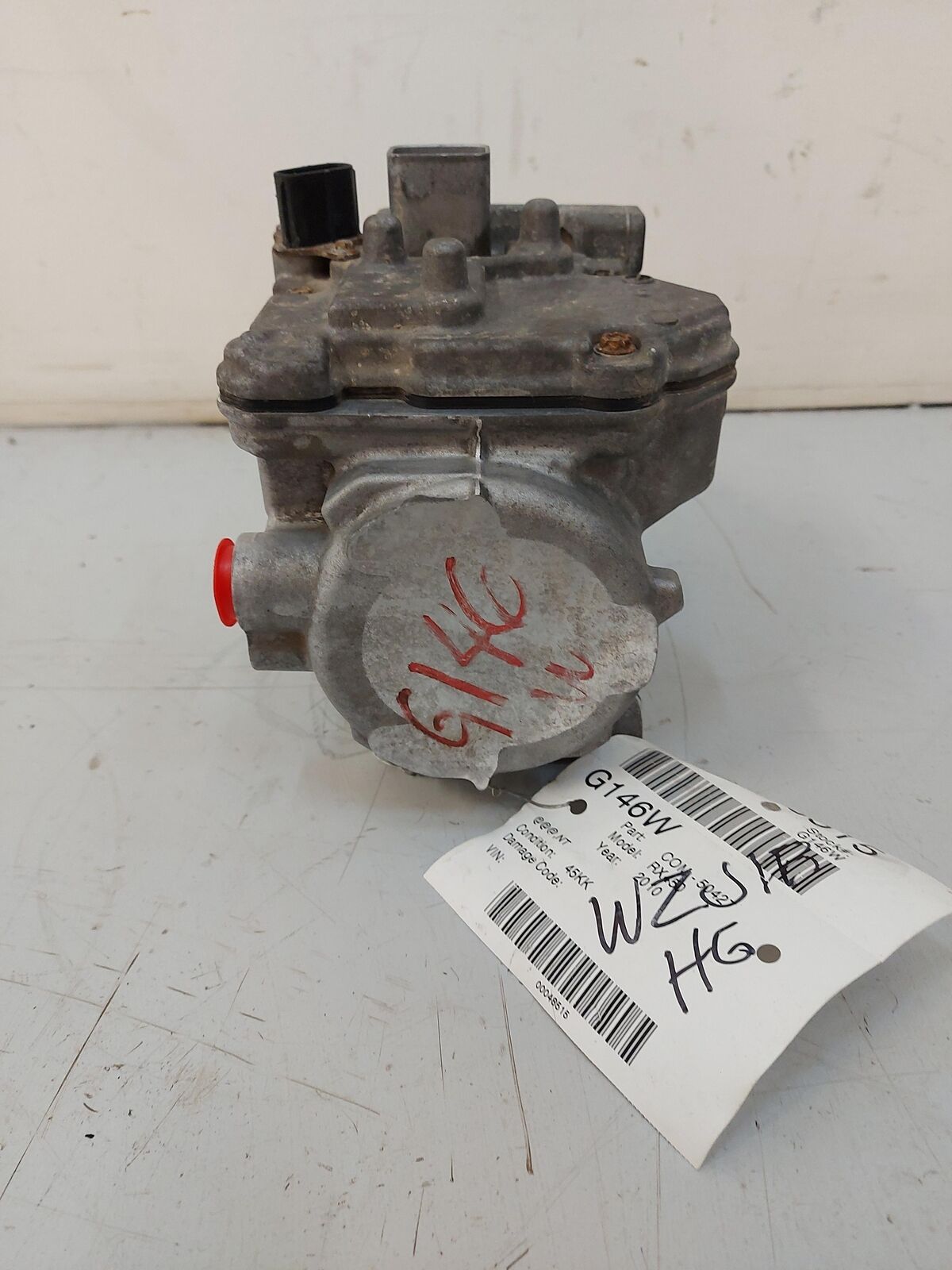 10 11 12 13 LEXUS RX450 HYBRID A/c AC Air Compressor Es27c 042200-0221