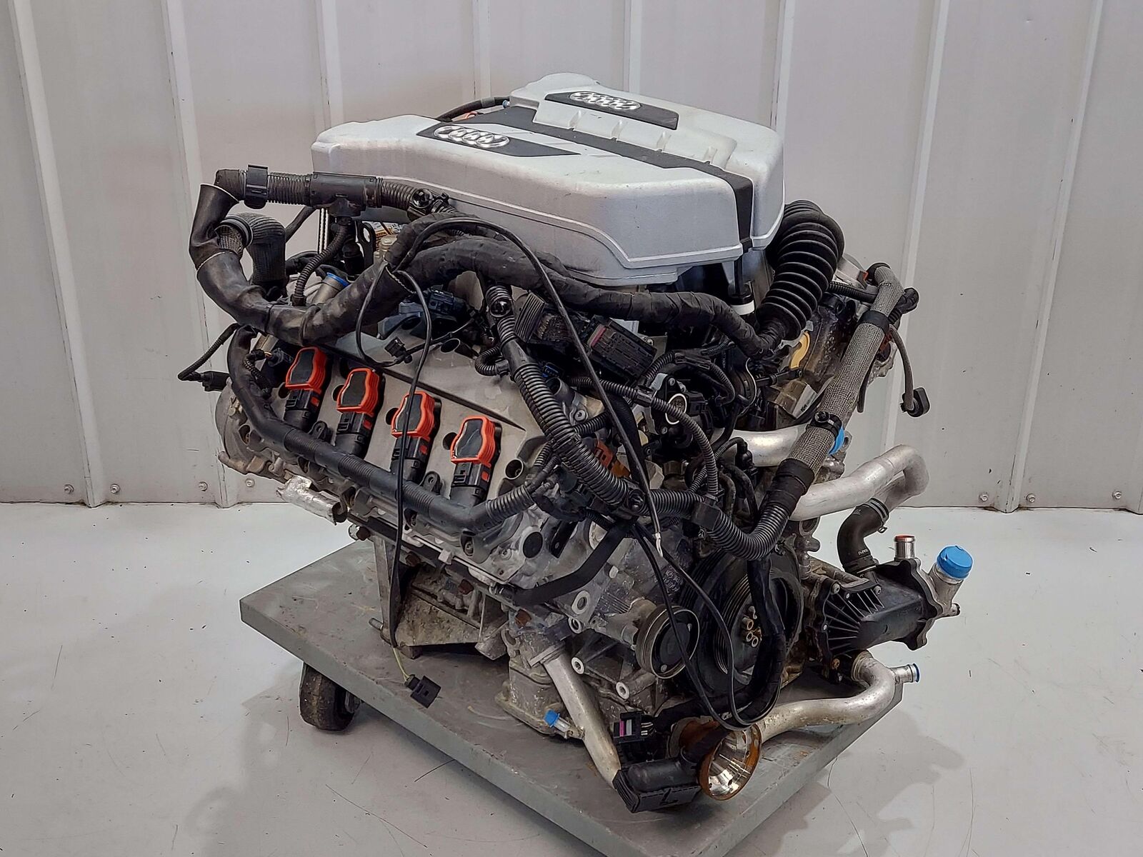 08-10 AUDI R8 ENGINE MOTOR 72K KILOMETERS / 45K MILES 4.2L BYH -TESTED RAN GREAT