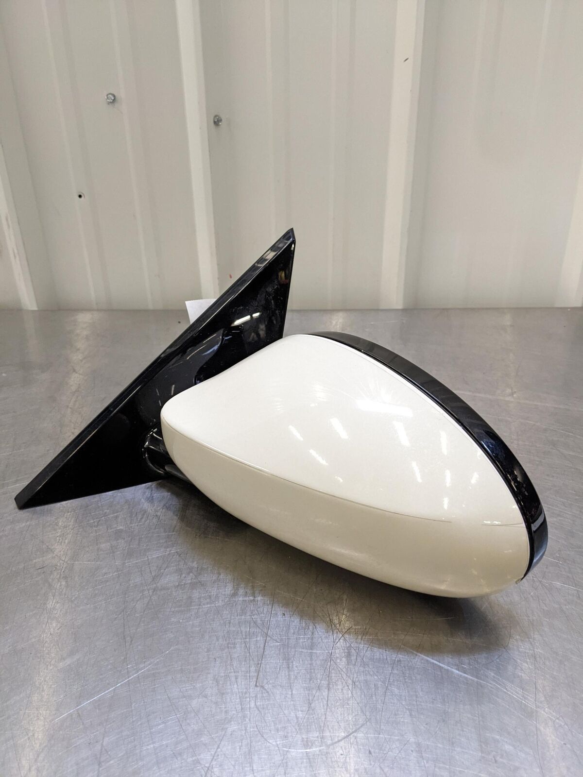 💥08 09 BMW 135I LH Left Door Mirror White Heated💥