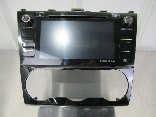 T074 2017 17 SUBARU IMPREZA WRX NAVIGATION SCREEN DISPLAY 86271 va740