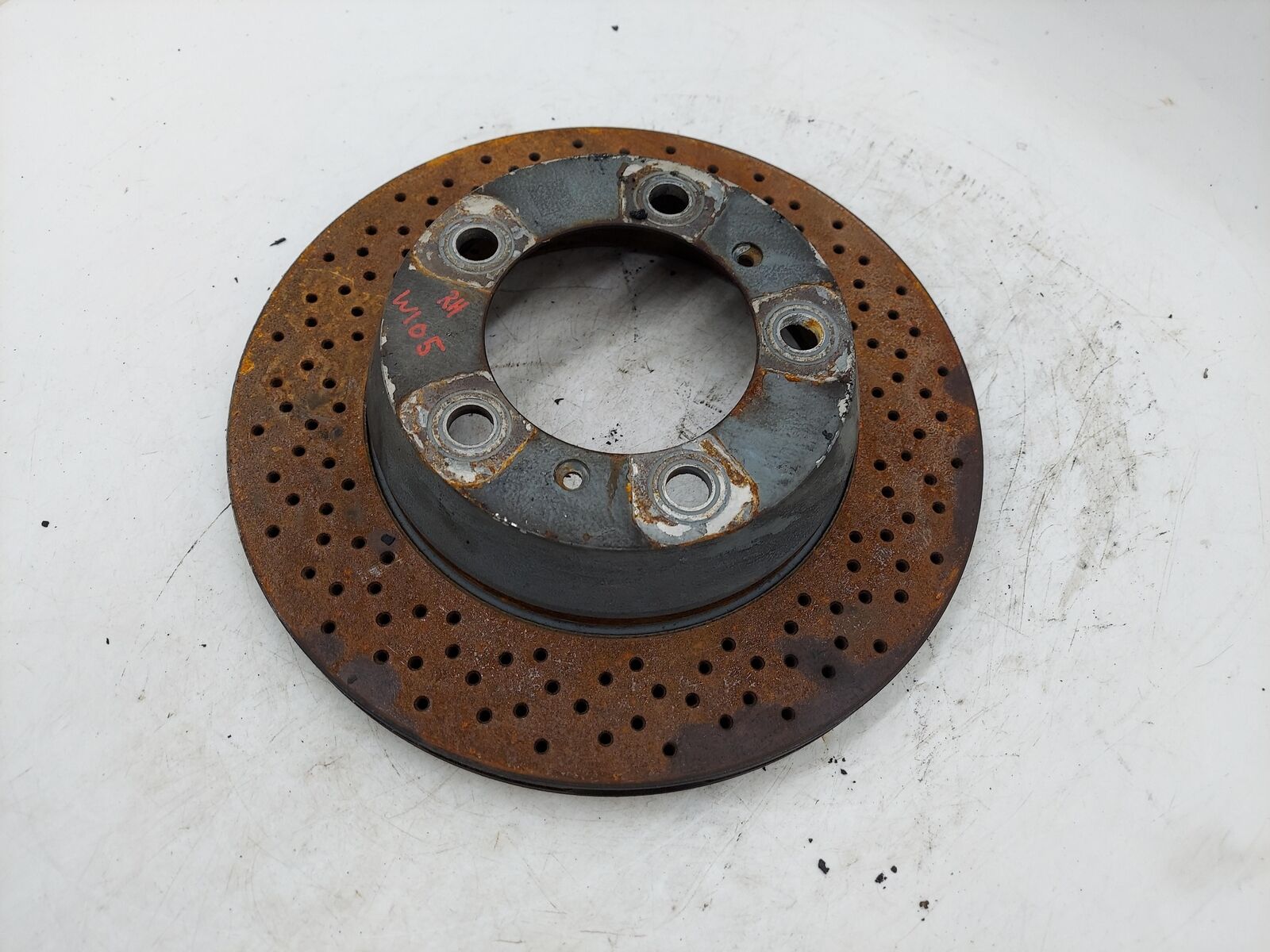 06-12 14-19 Porsche Cayman 718 Rear Brake Rotor