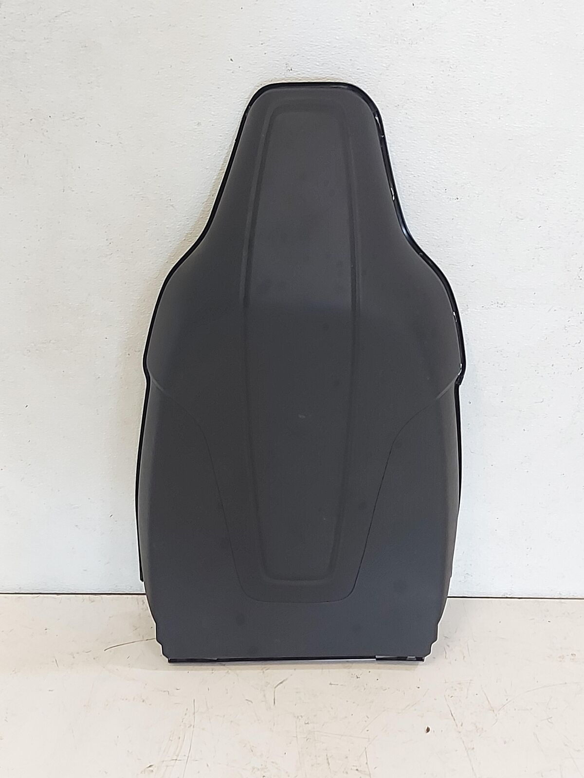 2020 PORSCHE TAYCAN Front Seat Plastic Seat Back Cover Trim Black 9j1881971