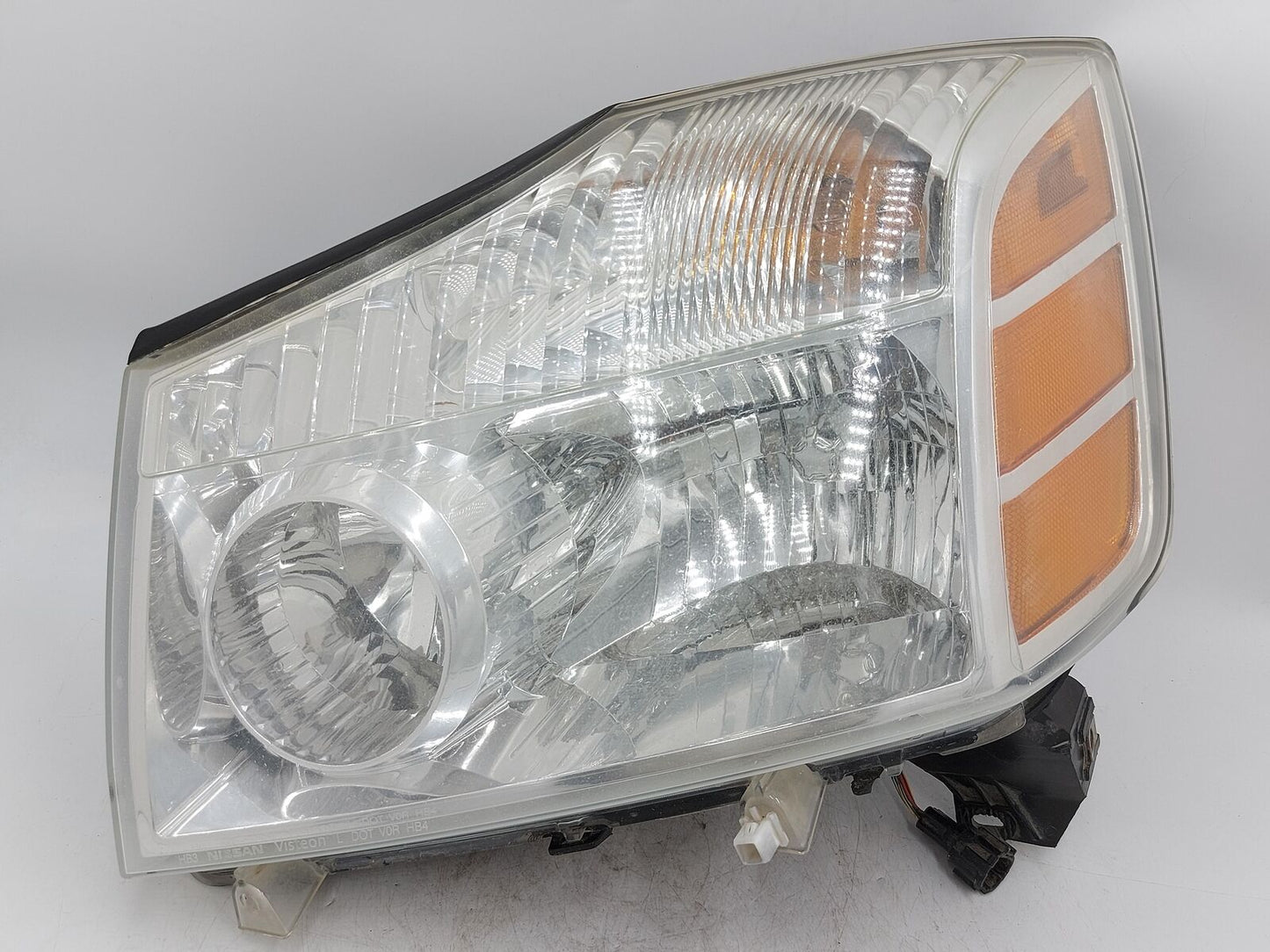 08-15 NISSAN TITAN LH Left Headlamp *Notes* 4ASX-1300-A