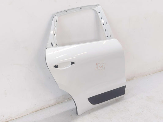 15-19 PORSCHE MACAN S 95B REAR RIGHT DOOR SHELL PURE WHITE LC9A *NOTE