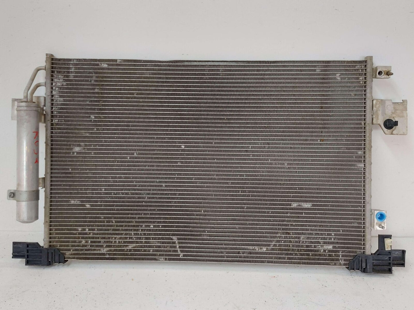 08-17 MITSUBISHI LANCER AC A/C AIR CONDITIONING CONDENSER RALLIART *FINS BENT*