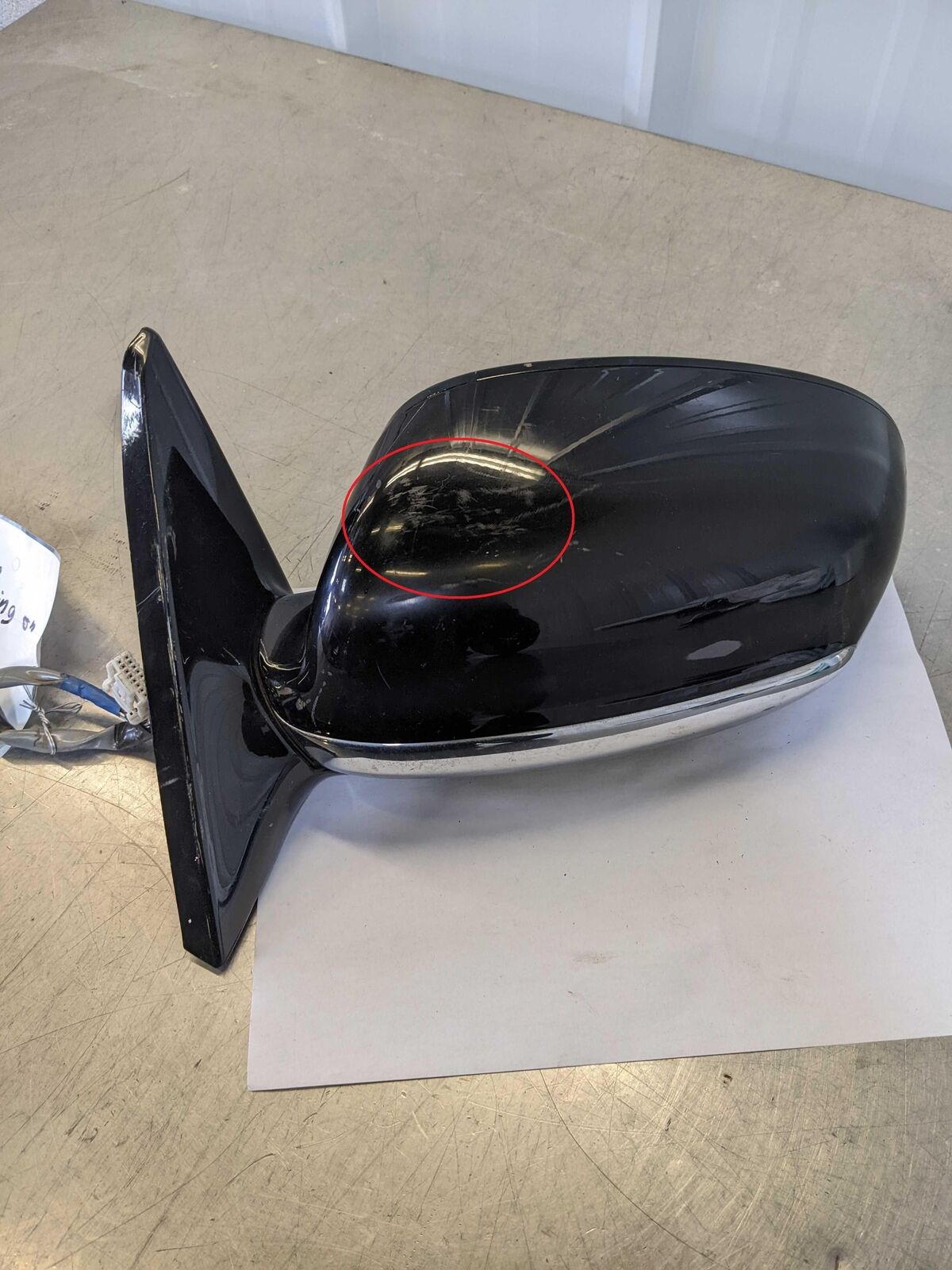 💥02-08 LEXUS SC430 LH Left Door Mirror Black Electric💥