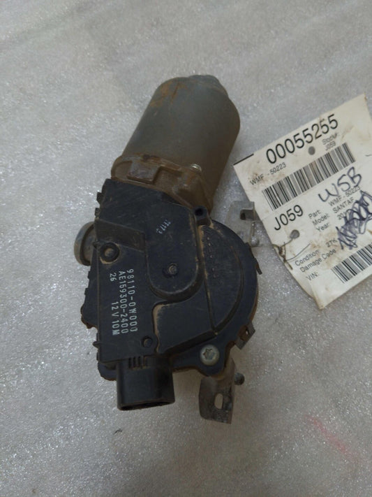 J059 2011 HYUNDAI SANTA FE Front Wiper Motor 981100w000