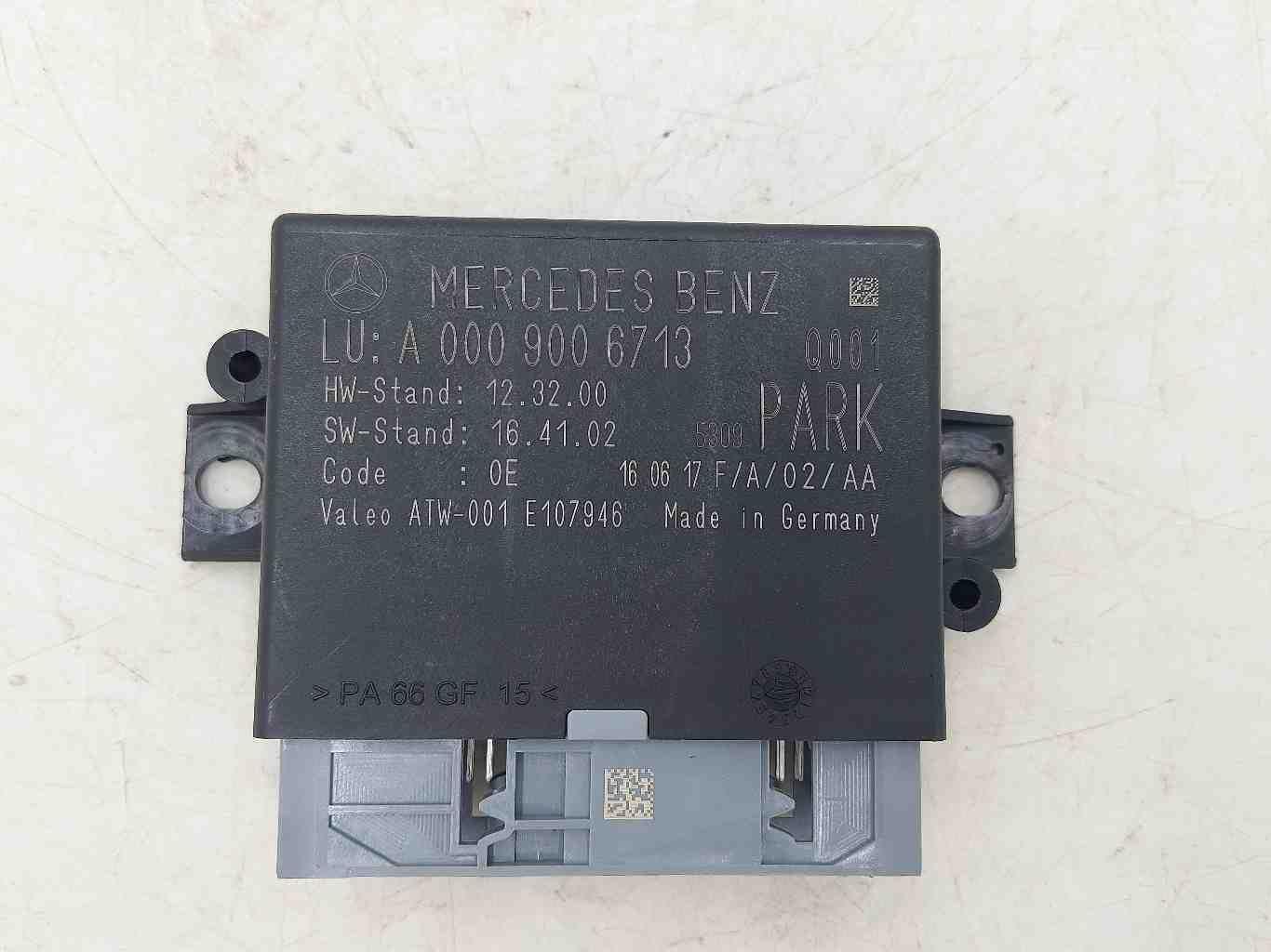 17-19 MERCEDES GLE63S AMG W166 Driver Assist Park Distance Module 0009006713