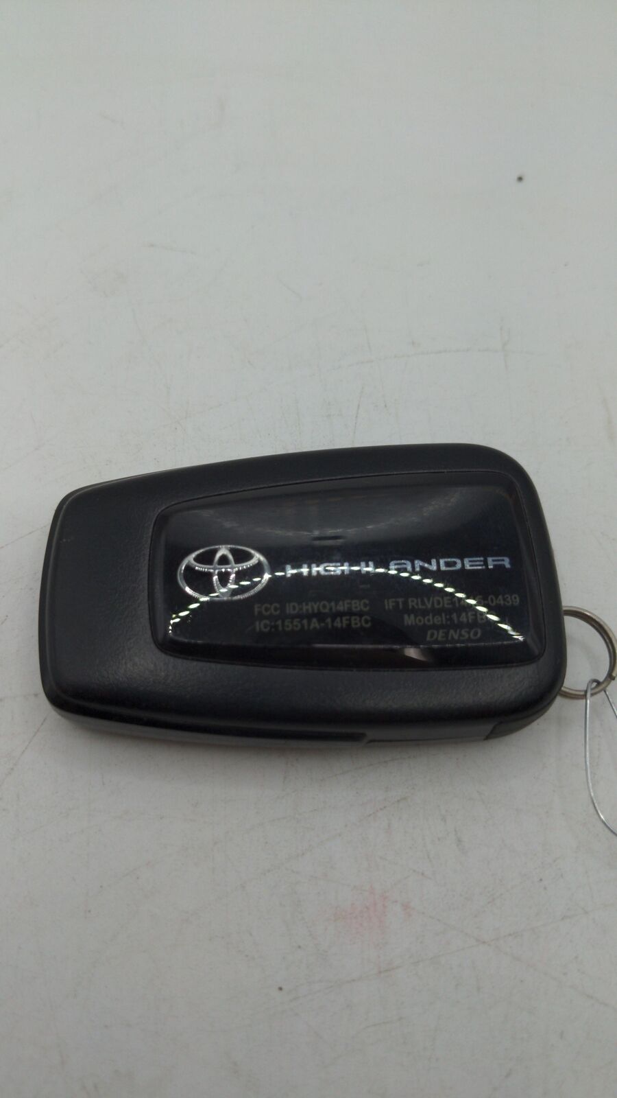 20 TOYOTA HIGHLANDER Key Remote Fob 1551A-14FBC FCC hyq14fbc