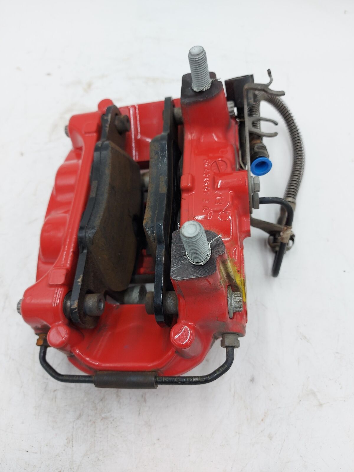 2020 PORSCHE 911 992 CARRERA 4S Left Caliper Lh rear red