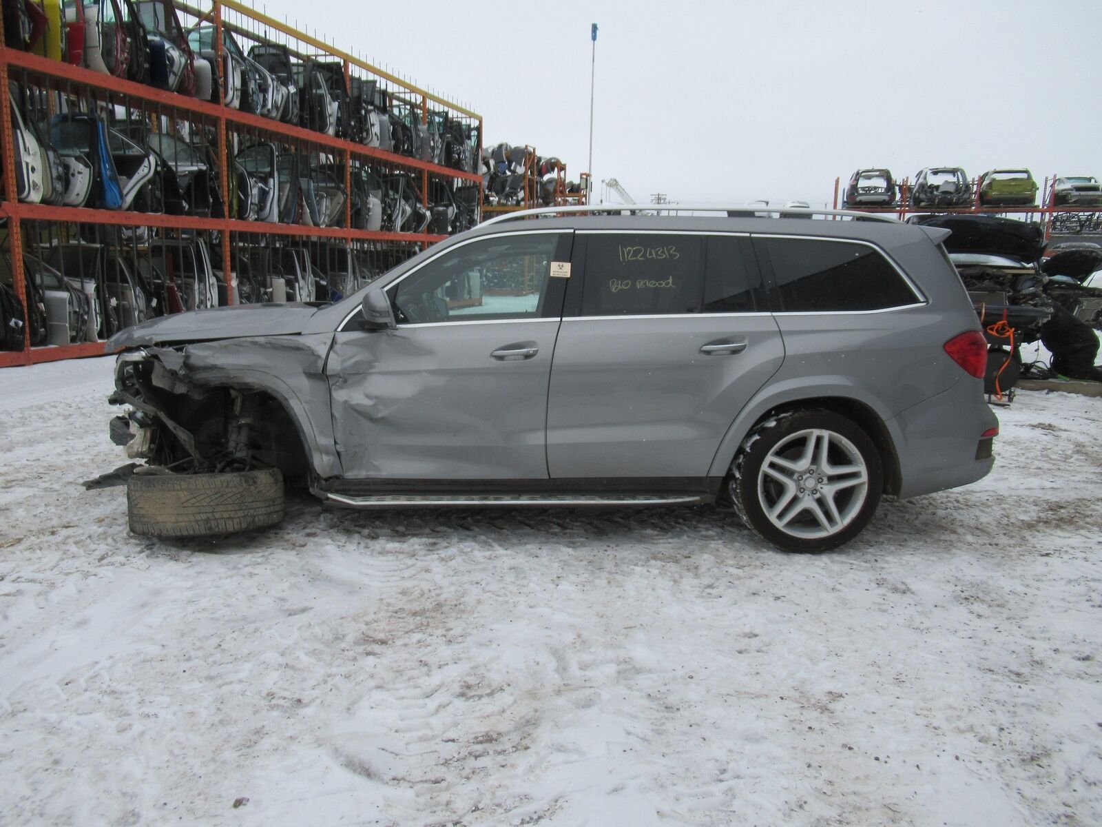 FITS 13 14 15 16 MERCEDES GL350 Blower Motor 166 Type