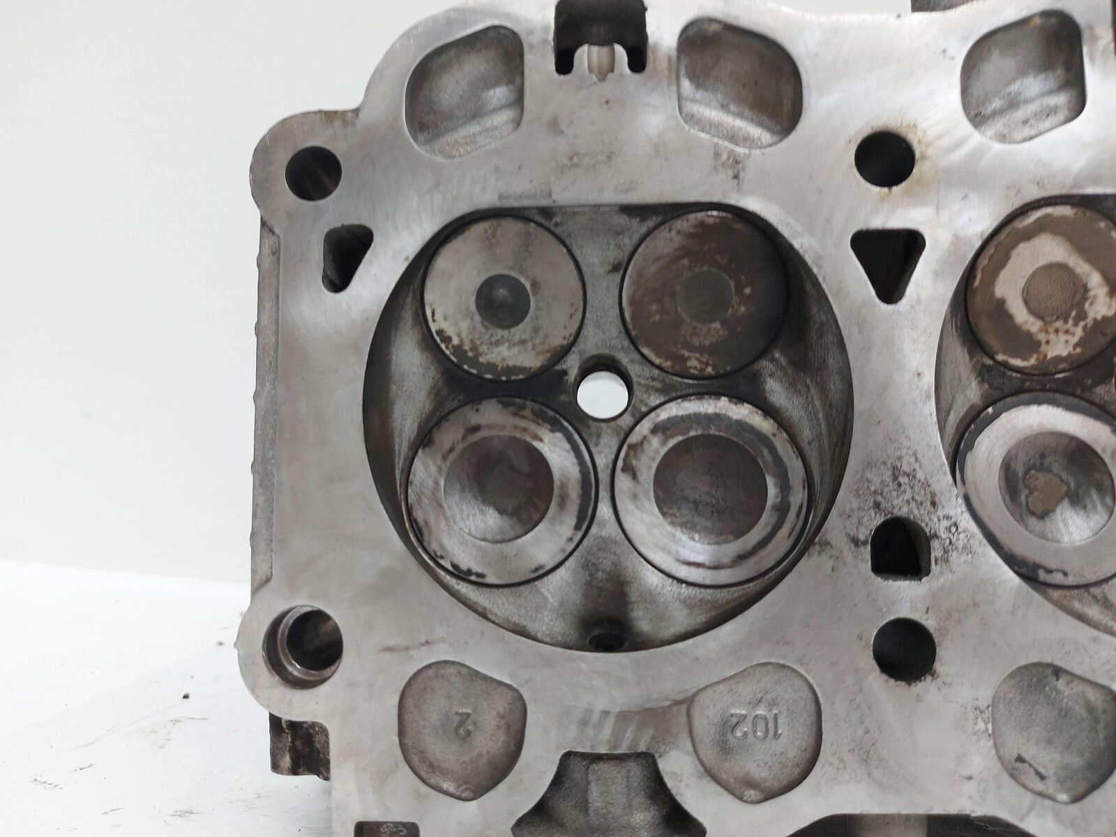 09-13 PORSCHE 911 CARRERA 4S 997.2 3.8L MA1.01 LEFT ENGINE MOTOR CYLINDER HEAD