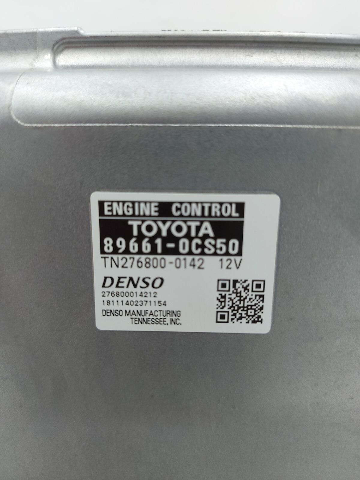 2019 TOYOTA TUNDRA Engine Computer Control Module ECU ECM 89661-0cs50