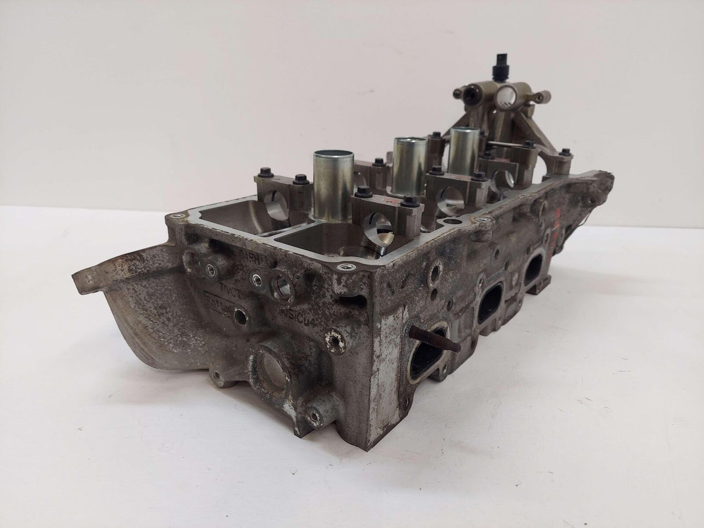 11-17 Ford Mustang 3.7L RH Right Engine Cylinder Head DG1E-6090-AA 86K KMS *NOTE