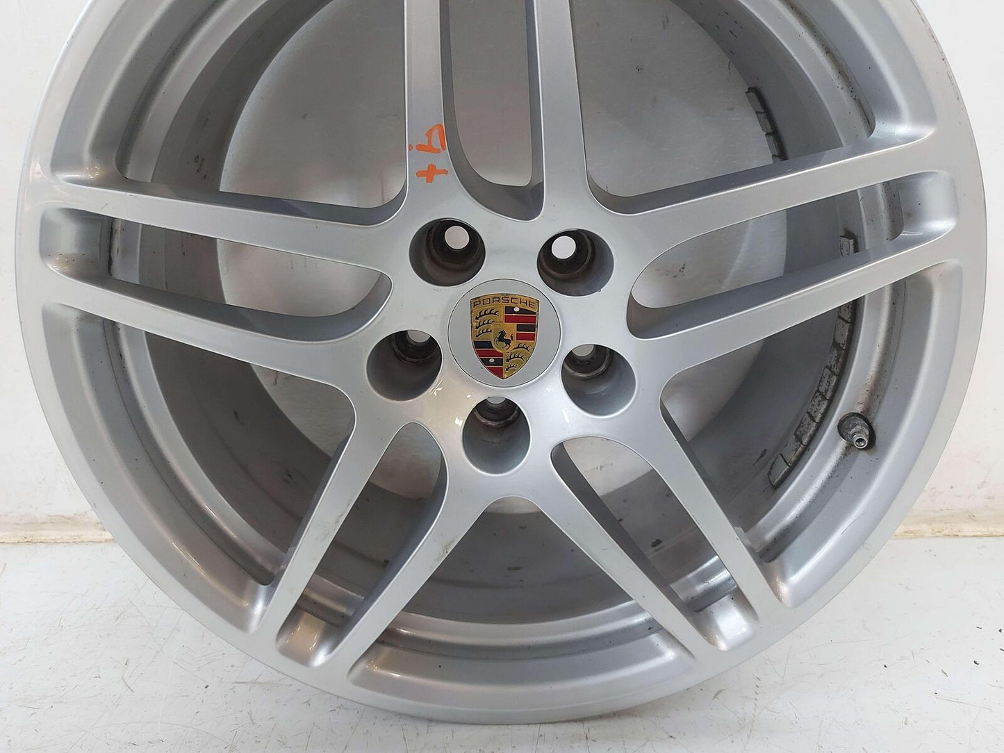 15-21 PORSCHE MACAN 95B S WHEEL RIM 18X8 5 DOUBLE SPOKE ALLOY *NOTE