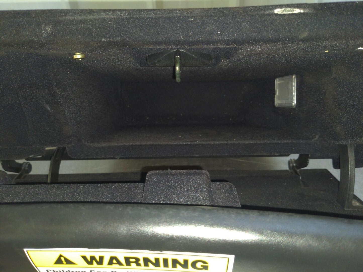 2000 Ferrari 360 Modena Glove Box Black With Red Stitching