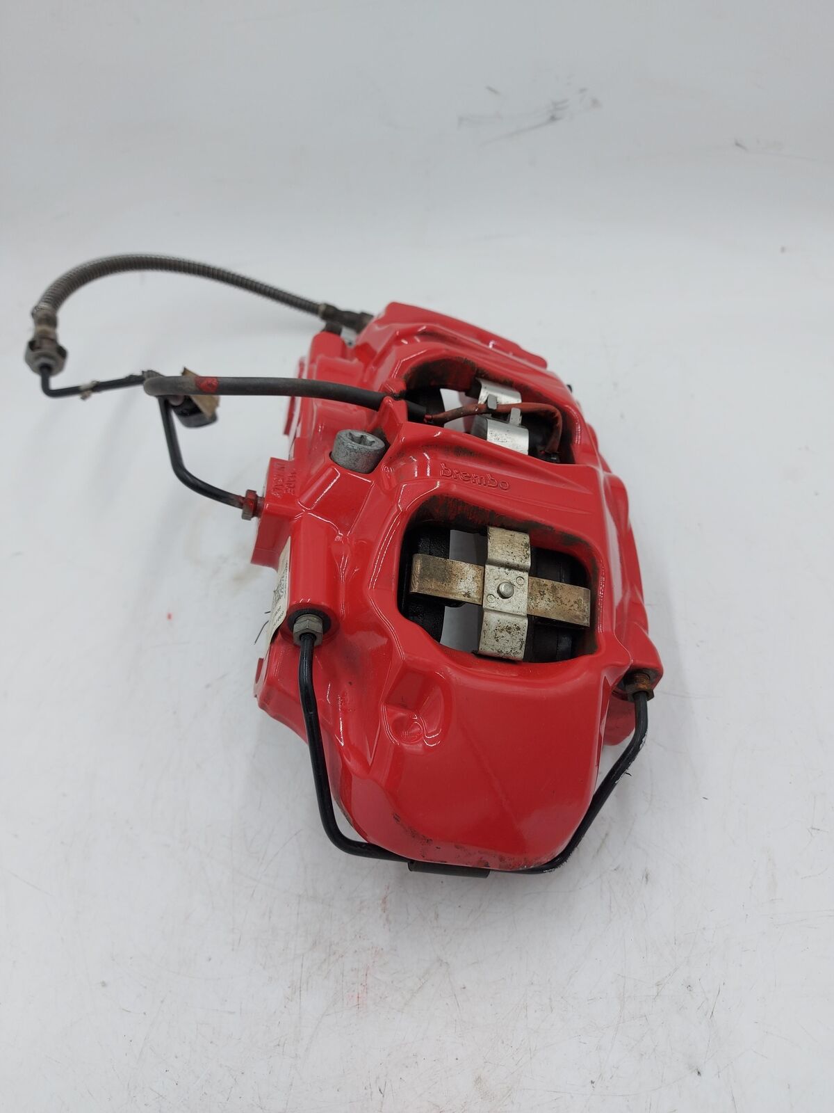 2020 PORSCHE 911 CARRERA 4S 992 FRONT RIGHT BRAKE CALIPER RED 992615106AD