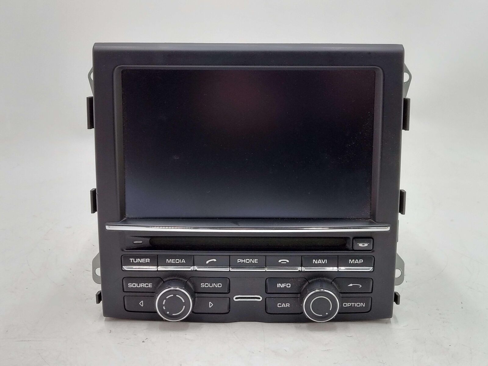 11-16 PORSCHE CAYENNE TURBO 958 92A NAVIGATION RADIO RECEIVER DISPLAY SCREEN