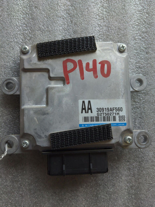 17 SUBARU XV CROSSTREK 30919af560 Transmission Computer Module Unit Control